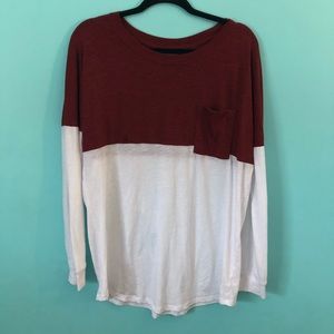 Victoria’s Secret PINK Long sleeve tee with pocket